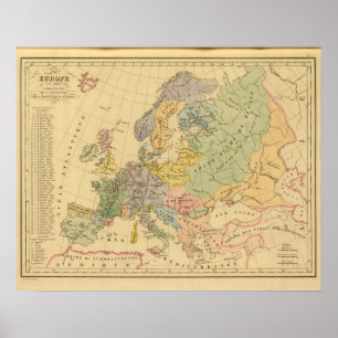 Europa in 1100 poster
