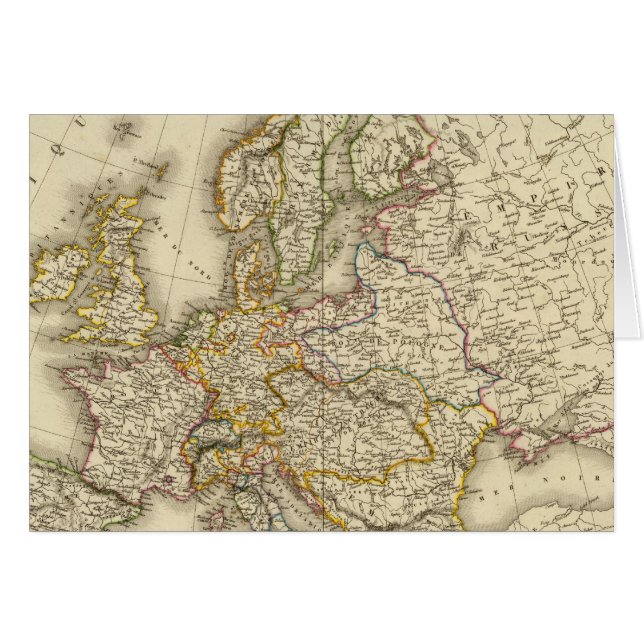 Europa in 1789 (Voorkant Horizontaal)
