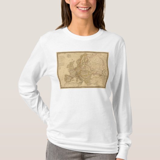 Europa in 1789 t-shirt (Voorkant)