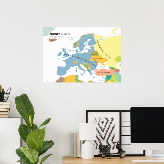 Europa in 2009 poster (Thuiskantoor)