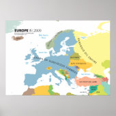 Europa in 2009 poster (Voorkant)