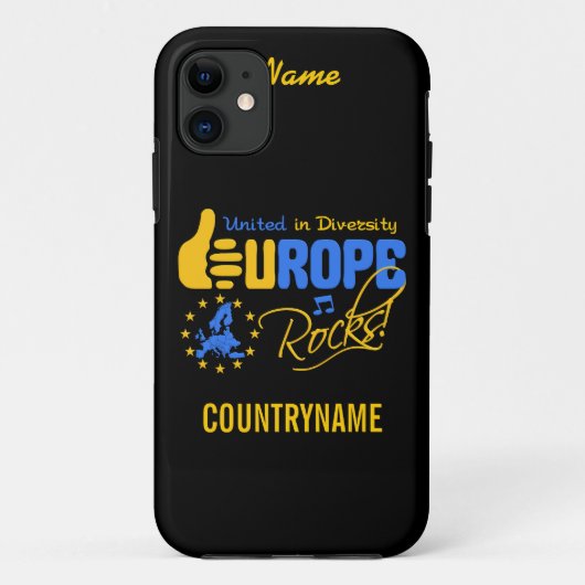 Europa iPhone Case-Mate Case (Achterkant)