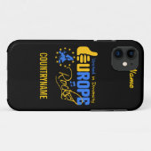 Europa iPhone Case-Mate Case (Achterkant (horizontaal))