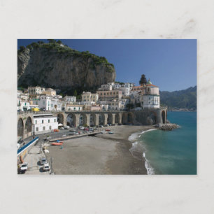 Europa, Italië, Campania, (Amalfi-kust), Amalfi: Briefkaart