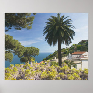 Europa, Italië, Campania, (Amalfi-kust), Poster