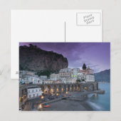 Europa, Italië, Campanië (kust van Amalfi) Atrani: Briefkaart (Voorkant / Achterkant)