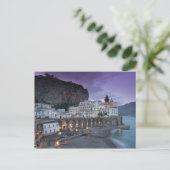 Europa, Italië, Campanië (kust van Amalfi) Atrani: Briefkaart (Staand voorkant)