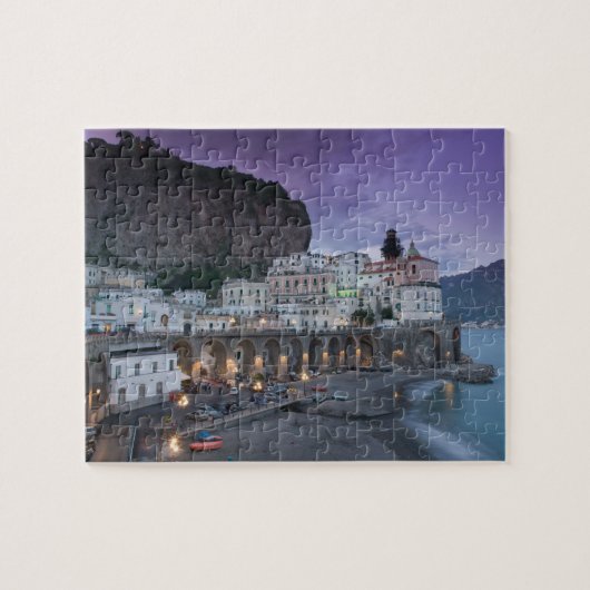 Europa, Italië, Campanië (kust van Amalfi) Atrani: Legpuzzel (Horizontaal)