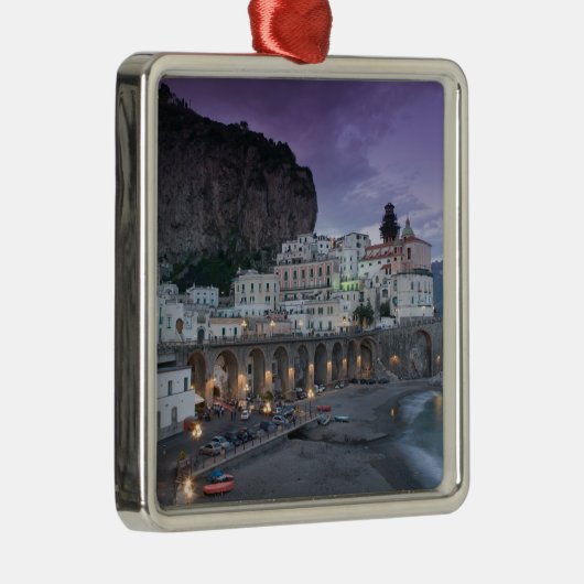 Europa, Italië, Campanië (kust van Amalfi) Atrani: Metalen Ornament (Rechts)