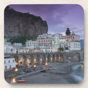 Europa, Italië, Campanië (kust van Amalfi) Atrani: Onderzetter