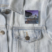 Europa, Italië, Campanië (kust van Amalfi) Atrani: Vierkante Button 5,1 Cm (In situ)