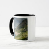 Europa, Italië, Campanië (kust van Amalfi) Positan Mok (Voorkant links)