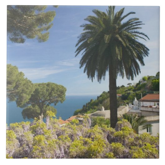 Europa, Italië, Campanië (kust van Amalfi), Tegeltje (Voorkant)