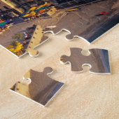 Europa, Italië, Cinque Terre. dorp Vernazza Legpuzzel (Zijkant)