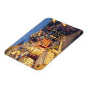 Europa, Italië, Cinque Terre. dorp Vernazza Magneet (Linkerzijde)