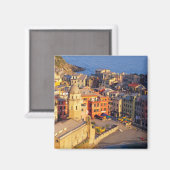Europa, Italië, Cinque Terre. dorp Vernazza Magneet (Voorkant / Achterkant)