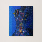 Europa, Italië, Cinque Terre, Vernazza. Hillside Legpuzzel (Verticaal)