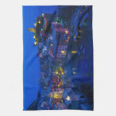 Europa, Italië, Cinque Terre, Vernazza. Hillside Theedoek (Verticaal)