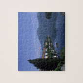 Europa, Italië, Comomeer, Tremezzo. Noordelijk Legpuzzel (Verticaal)