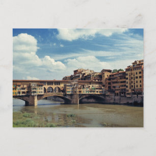 Europa, Italië, Florence. De Ponte Vecchio Briefkaart