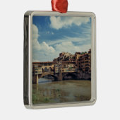 Europa, Italië, Florence. De Ponte Vecchio Metalen Ornament (Rechts)