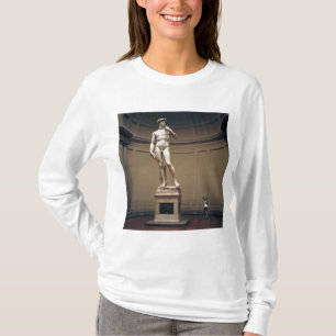 Europa, Italië, Florence. De werkelijke grootte va T-shirt