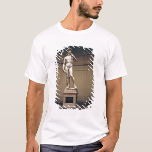Europa, Italië, Florence. De werkelijke grootte va T-shirt