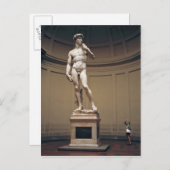 Europa, Italië, Florence. De werkelijke omvang van Briefkaart (Voorkant / Achterkant)