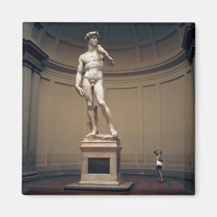 Europa, Italië, Florence. De werkelijke omvang van Magneet