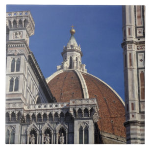 Europa, Italië, Florence. Domkathedraal Tegeltje