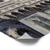 Europa, Italië, Florence. Duomo Cathedral Poster (Hoek)