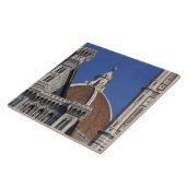 Europa, Italië, Florence. Duomo Cathedral Tegeltje (Zijkant)