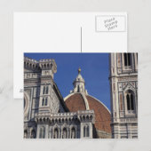 Europa, Italië, Florence. Kathedraal van Duomo Briefkaart (Voorkant / Achterkant)