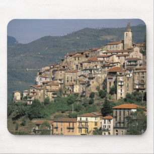 Europa, Italië, Liguria, Apricale. Riviera Di Muismat