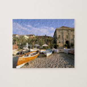 Europa, Italië, Liguria, Riviera di Ponente, 4 Legpuzzel