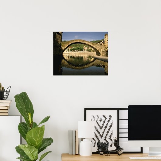 Europa, Italië, Ligurië, Dolceacqua, Riviera di Poster (Thuiskantoor)