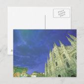 Europa, Italië, Lombardia, Milaan. De Duomo, Briefkaart (Voorkant / Achterkant)