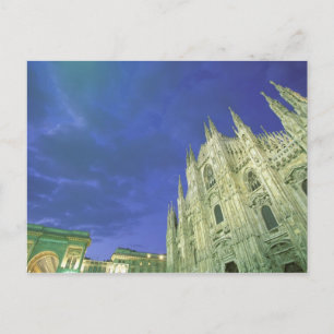 Europa, Italië, Lombardia, Milaan. De Duomo, Briefkaart