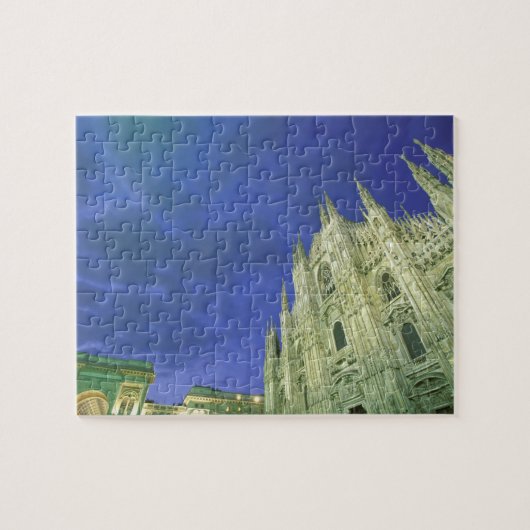 Europa, Italië, Lombardia, Milaan. De Duomo, Legpuzzel (Horizontaal)