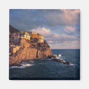 Europa, Italië, Manarola. De klifgeneste Magneet