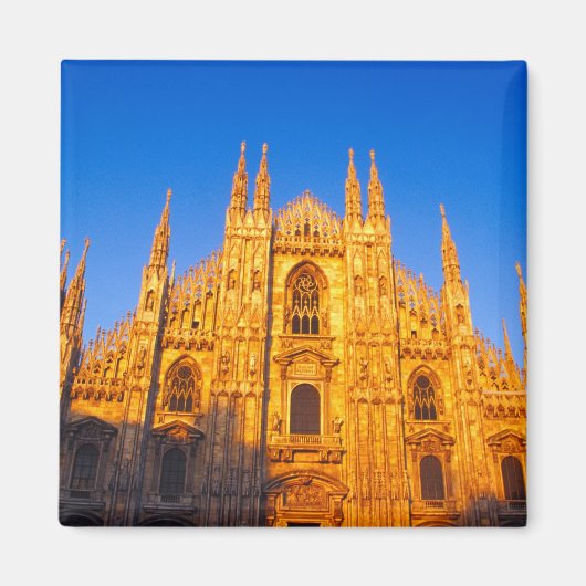 Europa, Italië, Milaan, de kathedraal van Milaan Magneet (Voorkant)