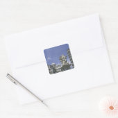 Europa, Italië, Pisa, Leaning Tower of Pisa Vierkante Sticker (Envelop)
