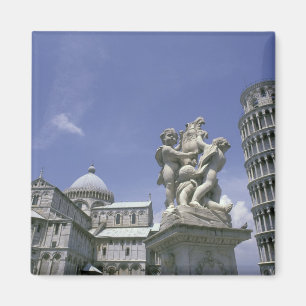 Europa, Italië, Pisa, Scheve Toren van Pisa Magneet