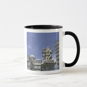 Europa, Italië, Pisa, Scheve Toren van Pisa Mok