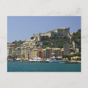 Europa, Italië, Portovenere ook bekend als Porto V Briefkaart