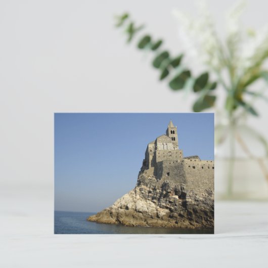 Europa, Italië, Portovenere ook bekend als Porto V Briefkaart (Staand voorkant)