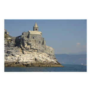 Europa, Italië, Portovenere ook bekend als Porto V Foto Afdruk