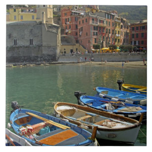 Europa, Italië, regio Liguria, Cinque Terre, 2 Tegeltje