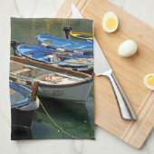 Europa, Italië, regio Ligurië, Cinque Terre, 2 Theedoek (Quarter Fold)