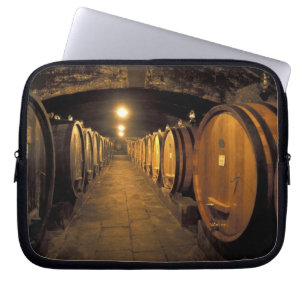 Europa, Italië, regio Toscane. Chianti-kelders Laptop Sleeve